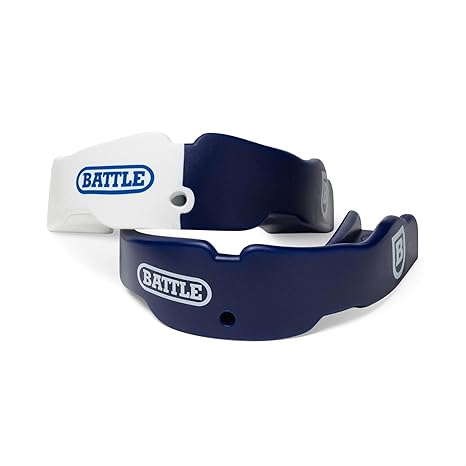 Battle Sports 2-Pack Mouthguard - Maximum Protection and Breathability, Strapless Braces-Friendly - Adult & Youth - Pack of 2