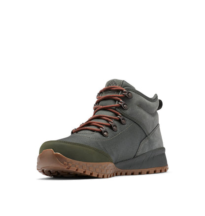 Columbia Men's Fairbanks Mid, Gravel/Dark Moss, 10.5