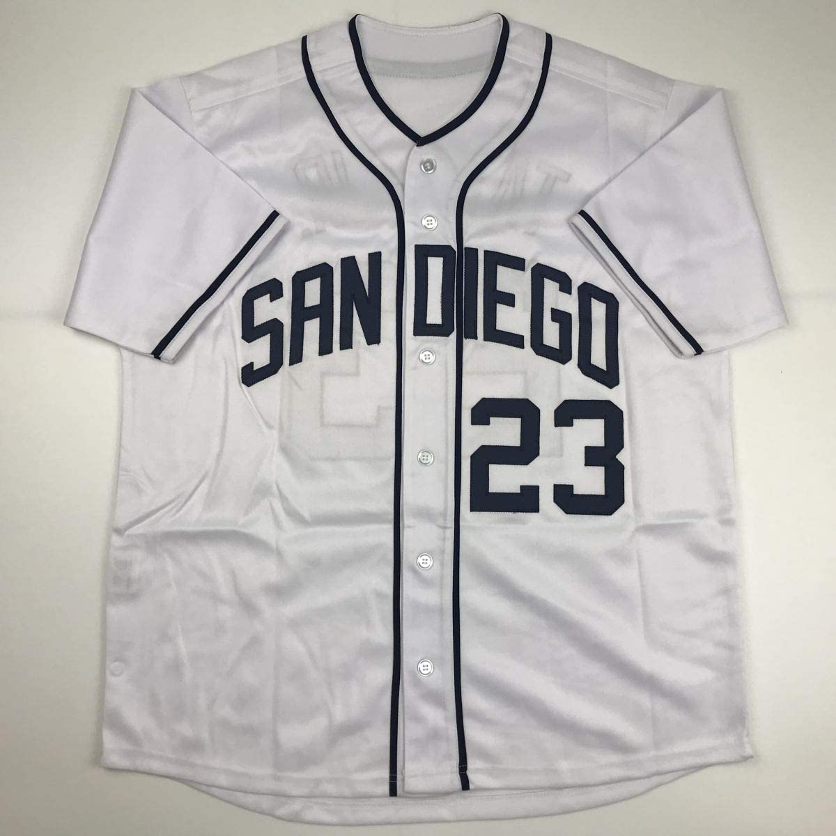 Autographed/Signed Fernando Tatis Jr. San Diego White Baseball Jersey JSA COA