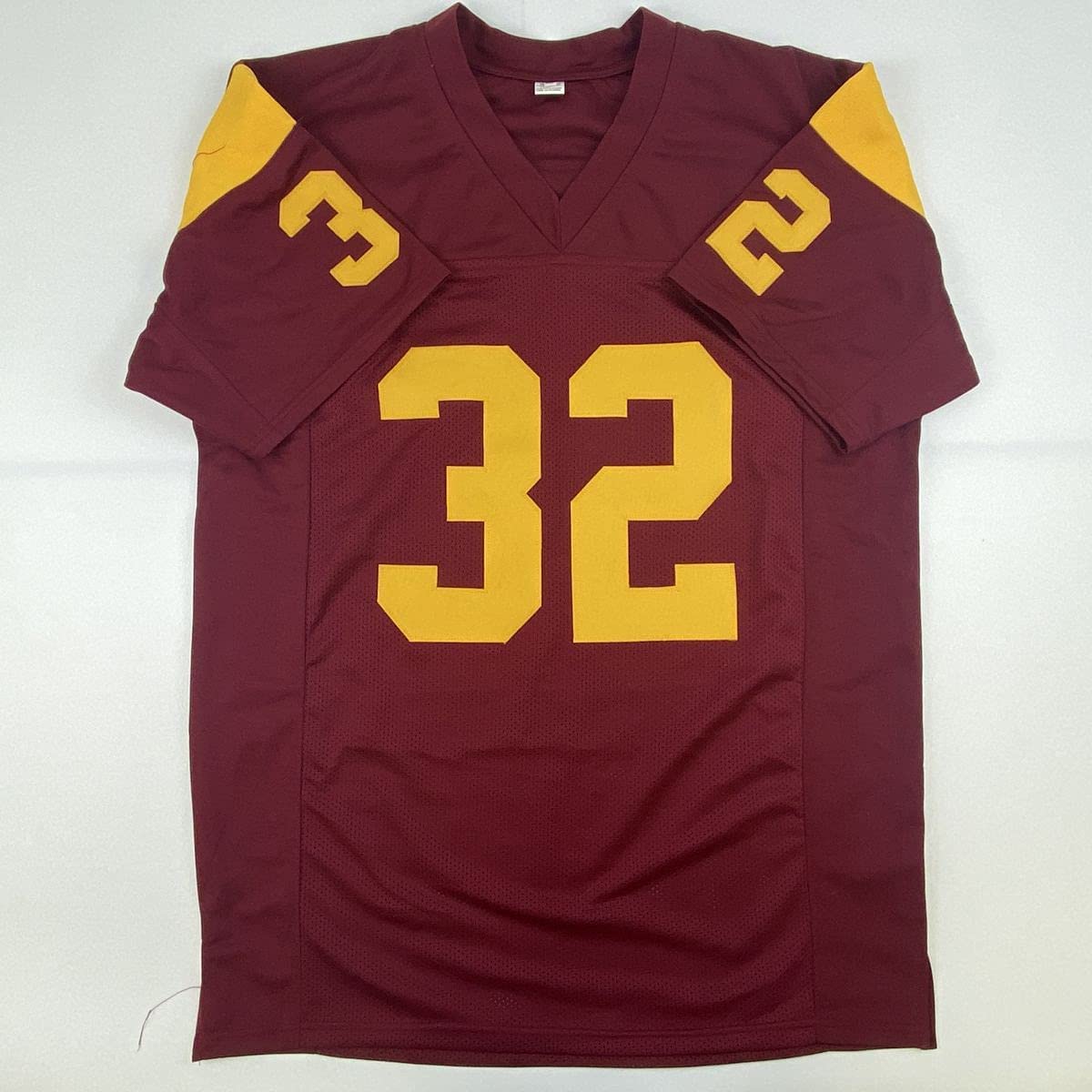 Autographed/Signed OJ O.J. Simpson USC Maroon College Football Jersey JSA COA