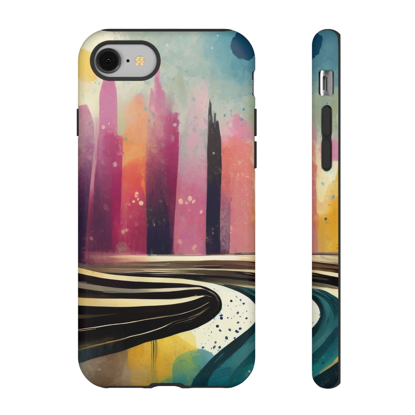 City Skyline Vibrant Tough Phone Case