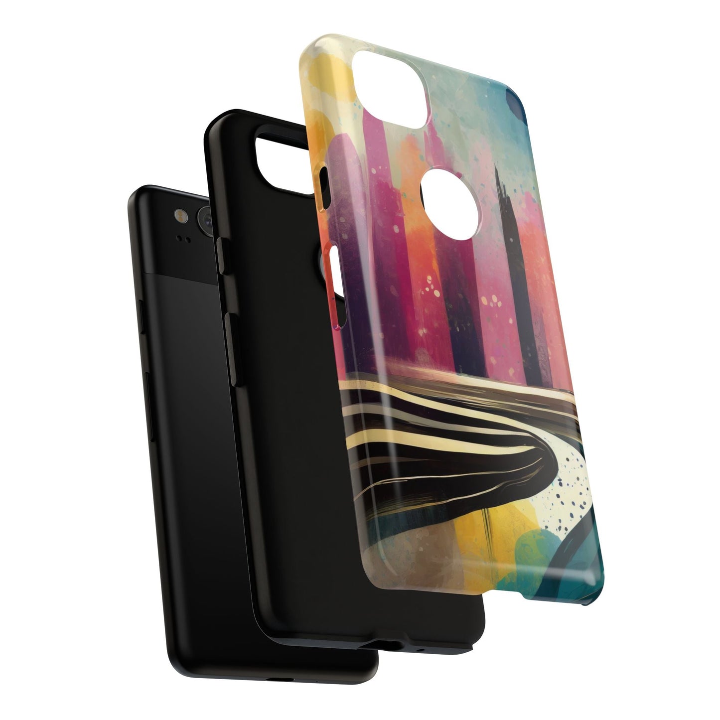 City Skyline Vibrant Tough Phone Case