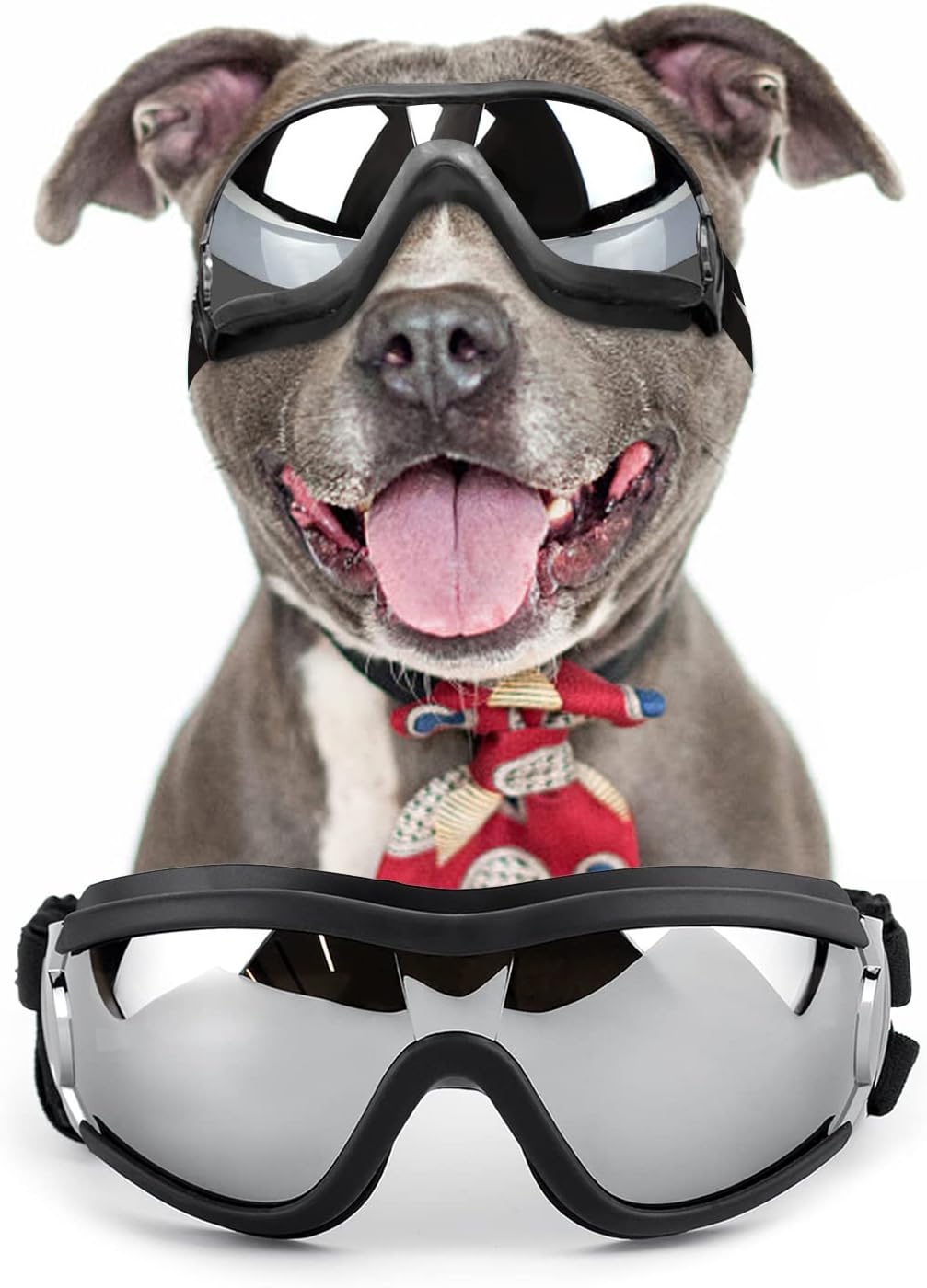 Dog goggles anti UV skiing sunglasses