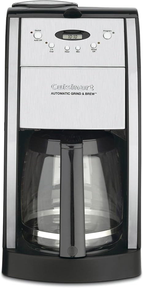 Cuisinart DGB-550BKP1 Grind & Brew Automatic 12 Cup Coffeemaker | Glass | Black