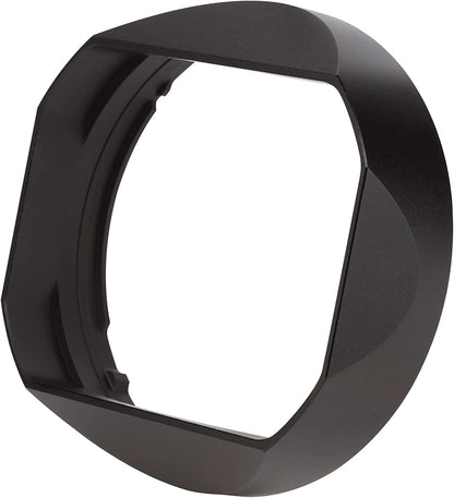 Haoge LH-X18N Bayonet Square Metal Lens Hood for Fujifilm Fuji XF 16-80mm F4 R OIS WR, Fujinon XF16-80mmF4 Lens Shade with Metal Cap