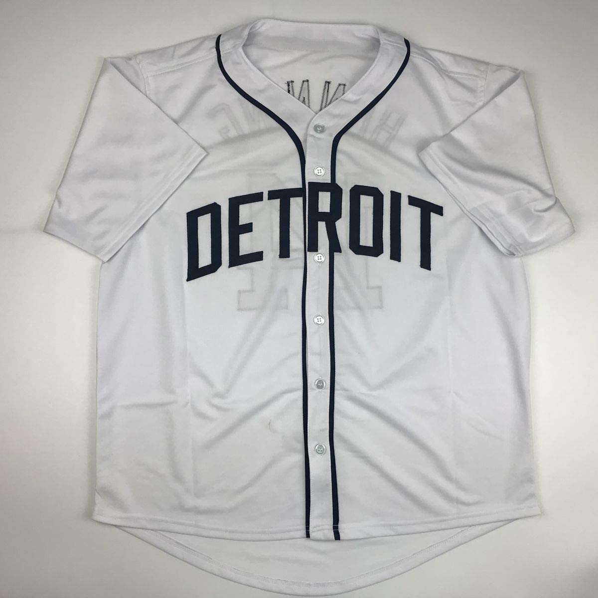 Autographed/Signed Jim Bunning Detroit White Baseball Jersey JSA COA