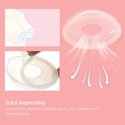 Breast Shells, Milk Saver, Nursing Cups, BPA-Free and Reusable, (Pack of 2)