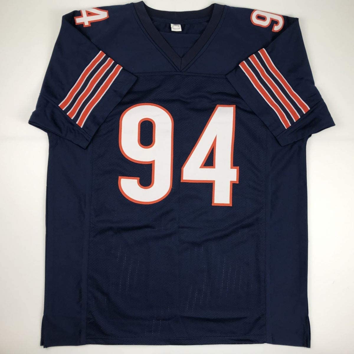 Autographed/Signed Leonard Floyd Chicago Blue Football Jersey JSA COA