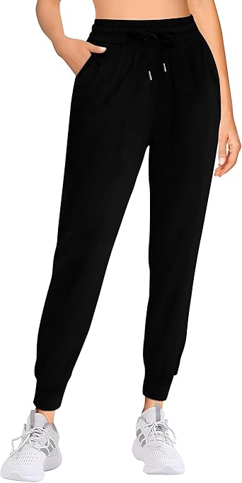 Women's Joggers Pants Running Drawstring Sweatpants with Pockets for Yoga Leggings for Cycling Lounge Workout