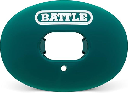 Battle Oxygen Lip Protector Mouthguard with Convertible Strap ‰ÛÒ Football and Sports Mouth Guard ‰ÛÒ Maximum Oxygen Supply ‰ÛÒ Mouthpiece Fits With or Without Braces ‰ÛÒ Impact Shield Covers Lips and Teeth