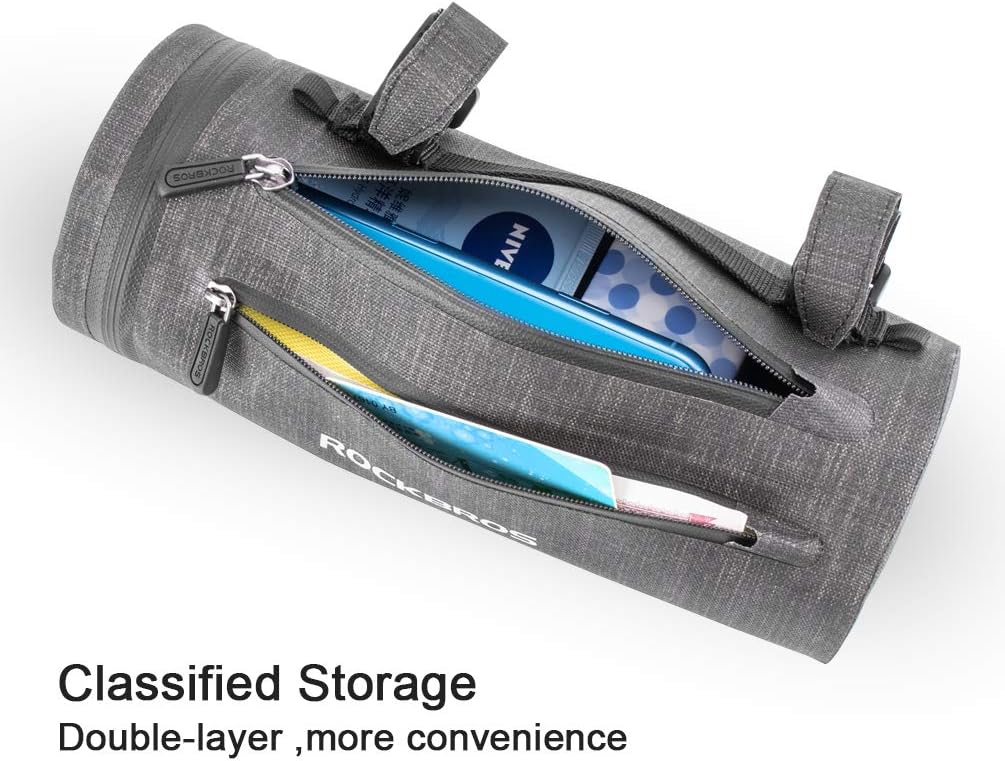 ROCKBROS Bike Handlebar Front Frame Storage Bag