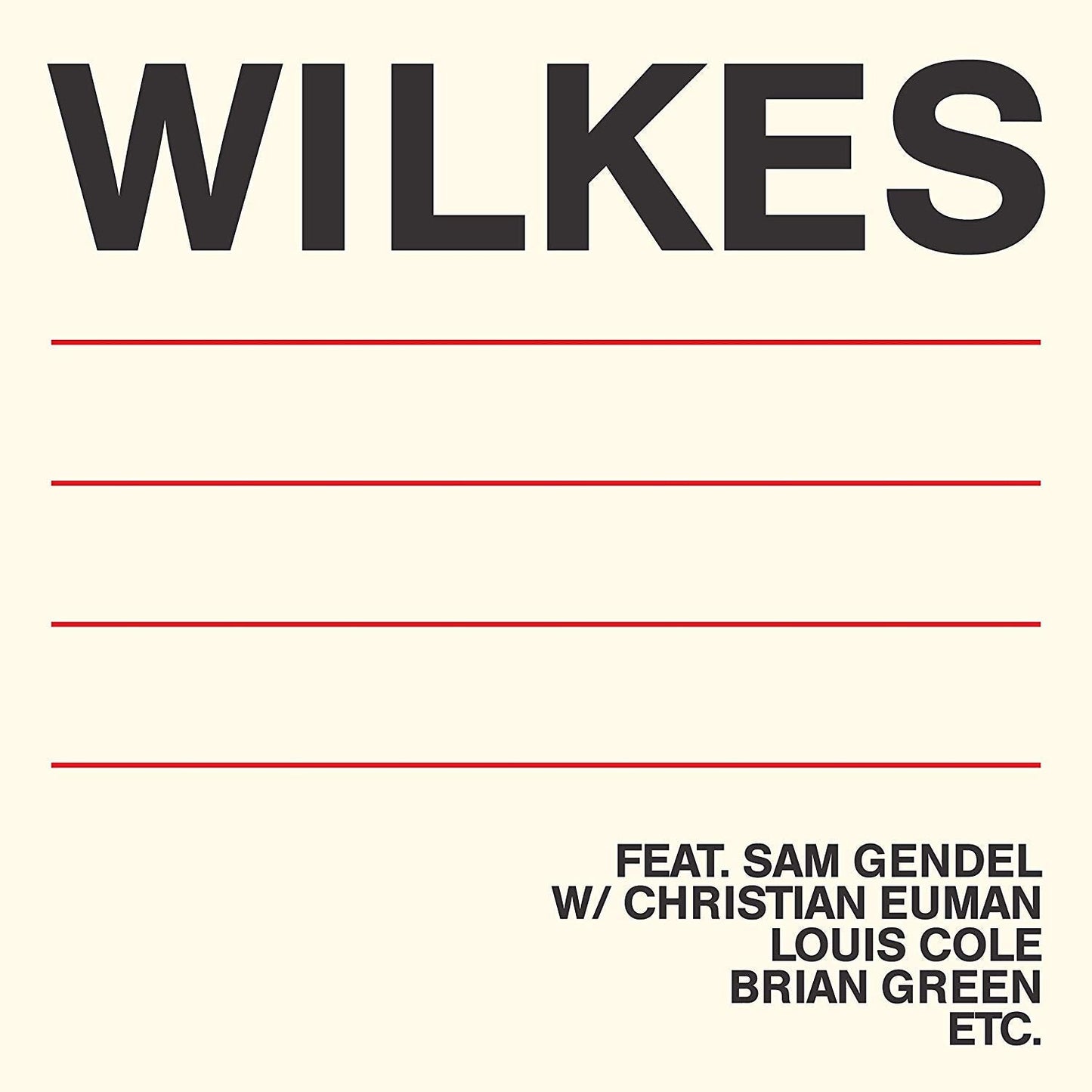 Sam Wilkes - Wilkes [LP] Vinyl Record