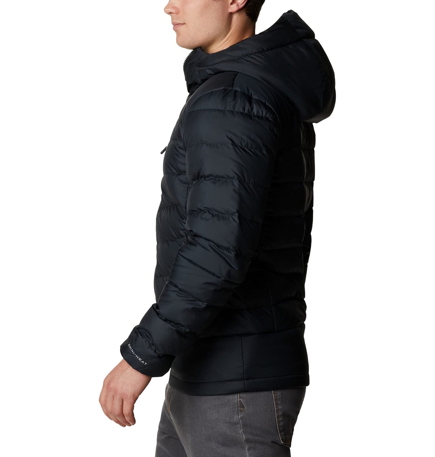 Columbia Men's Autumn Park Down Hooded Jacket, Black, Medium
