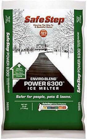 56825 Power 6300 Enviro Blend Ice Melter, 25-Pound