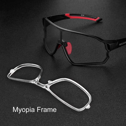 ROCKBROS Photochromic Sunglasses Thicken PC Lenses With UV400 Protection Coating