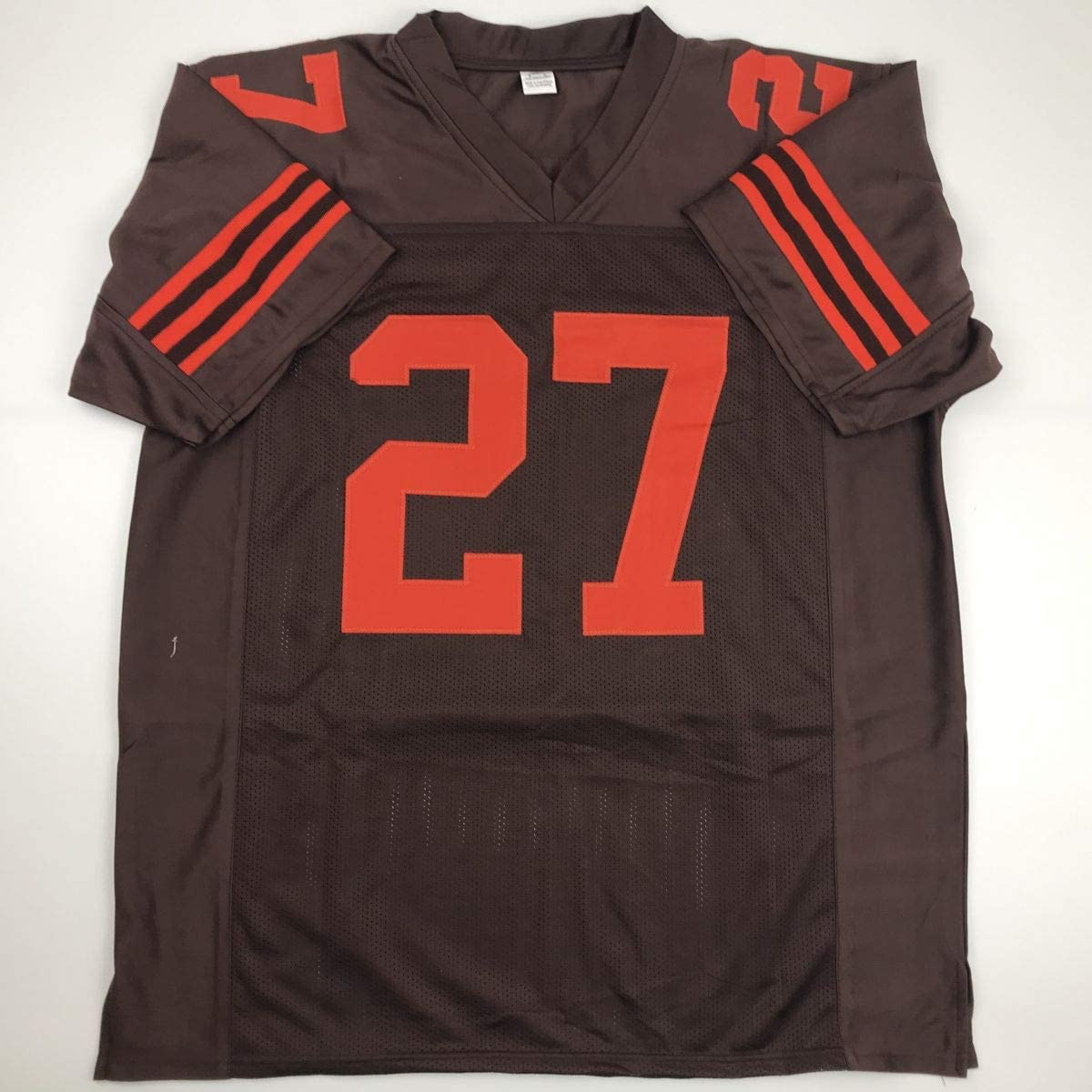 Autographed/Signed Kareem Hunt Cleveland Color Rush Football Jersey PSA/DNA COA