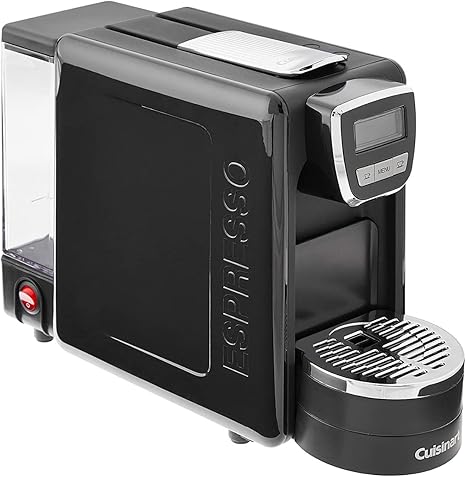 Cuisinart EM-15 Defined Espresso Machine, 13.5"(L) x 5.75"(W) x 9.5"(H), Black