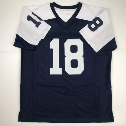 Autographed/Signed Randall Cobb Dallas Thanksgiving Day Football Jersey JSA COA