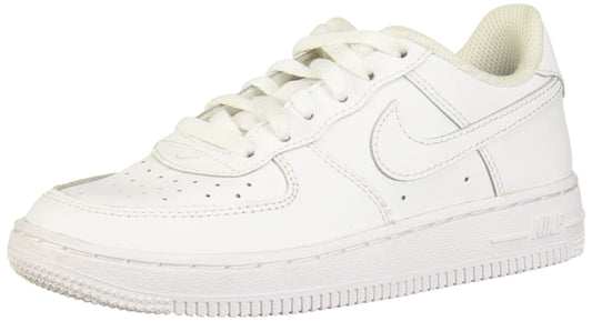 Nike Boy's Air Force 1 Mid LE (Big Kid) White/White 5.5 Big Kid M