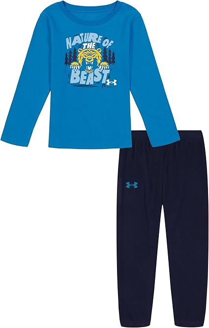 Under Armour boys Outdoor Set, Cohesive Pants Or Shorts & Top