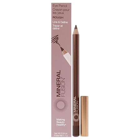 Mineral Fusion Eye Liner Pencil - Rough for Women - 0.04 oz Eyeliner