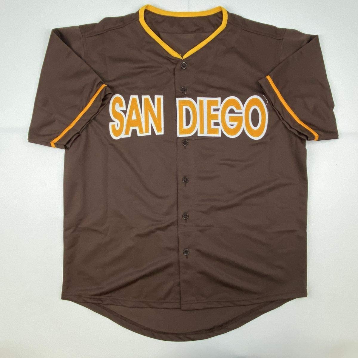 Autographed/Signed Manny Machado San Diego Brown Baseball Jersey Beckett BAS COA