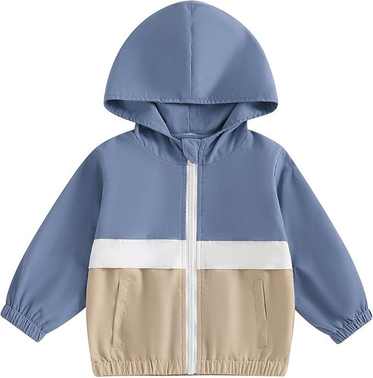 TheFound Toddler Girls Boys Hoodies Jacket Checkerboard Zip-Up Hooded Long Sleeve Coat Fall Winter Kids Clothes Outerwear