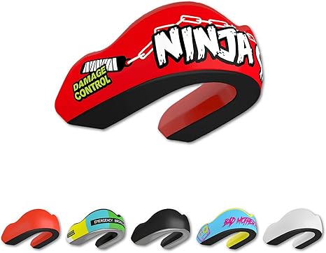 DAMAGE CONTROL Extreme Impact Mouth Guard ‰ÛÒ Sports Mouthguard for Boxing, MMA, BJJ, Hockey, Rugby, Lacrosse, & More ‰ÛÒ Mouthpiece for Teeth & Jaw Protection, for Youth & Adults