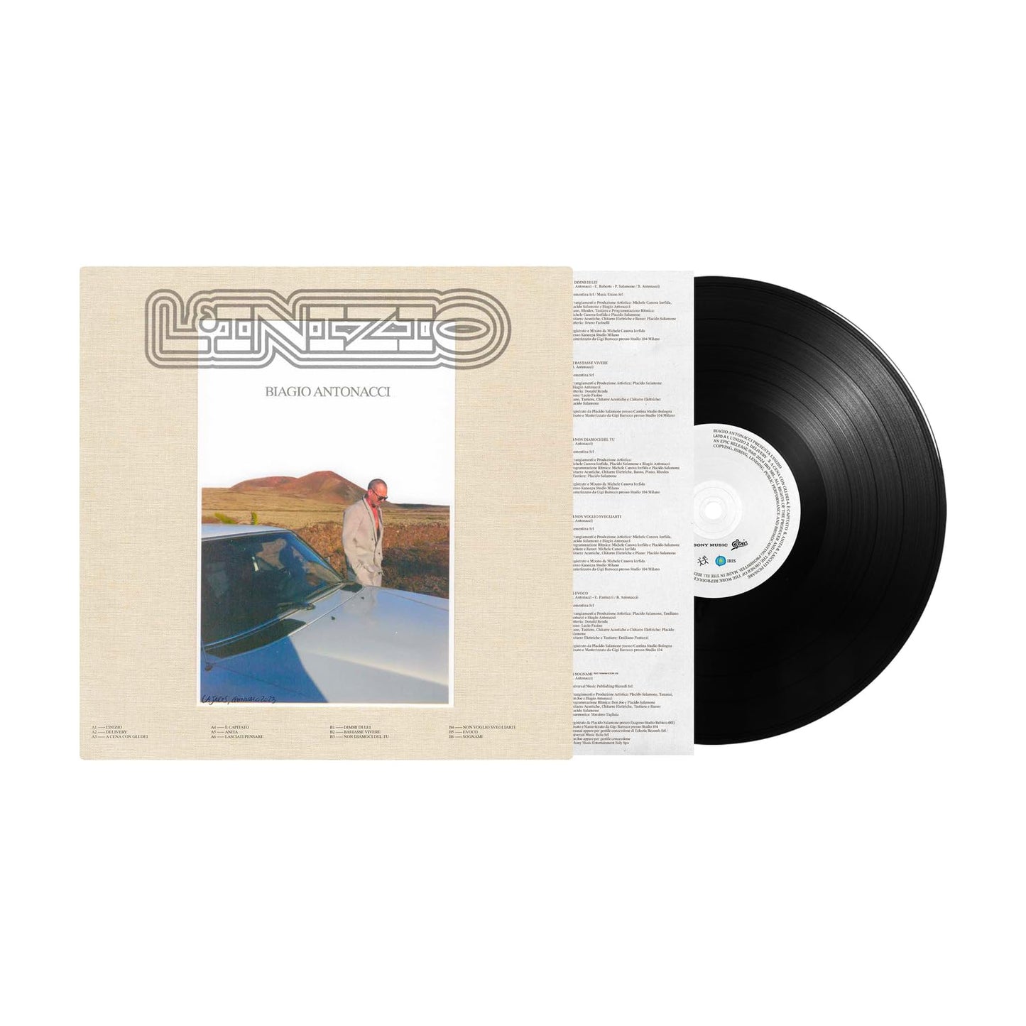 Biagio Antonacci - L'inizio (Blk) [180 Gram] (Ita) Vinyl Record