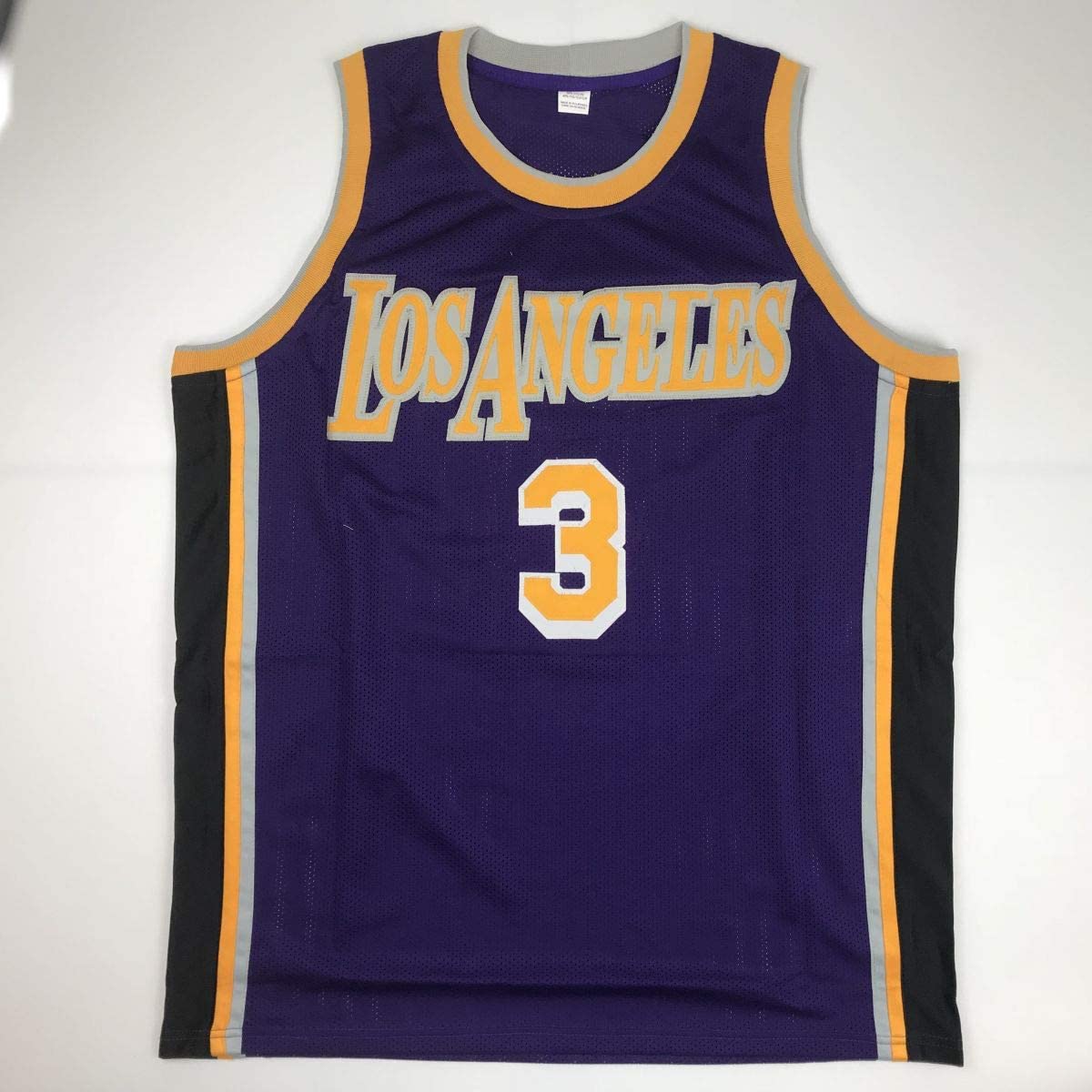 Autographed/Signed Josh Hart Los Angeles LA #3 Purple Basketball Jersey JSA COA