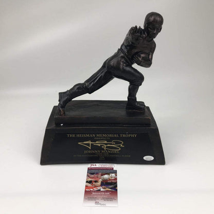 Autographed/Signed Johnny Manziel 2012 Full Size F/S Replica Heisman Trophy JSA COA
