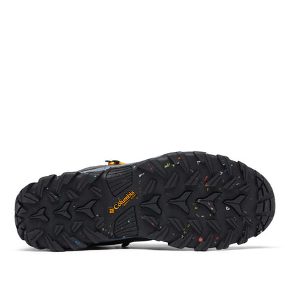 Columbia Men's Newton Ridge Waterproof Omni-Heat II, Dark Grey/Raw Honey, 10.5