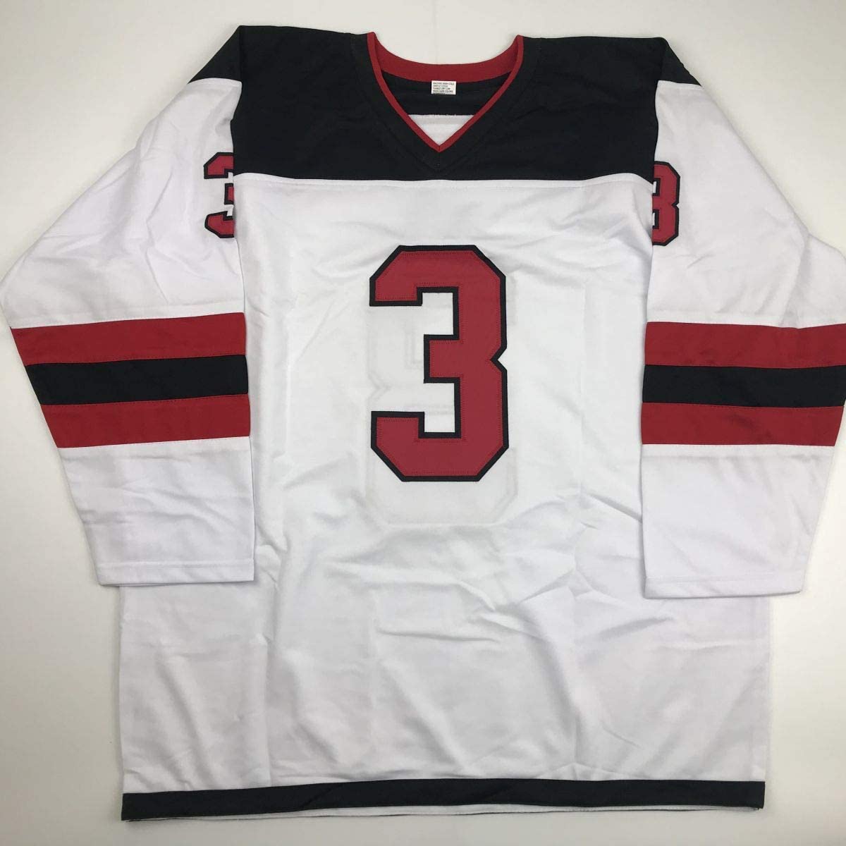 Autographed/Signed Ken Daneyko New Jersey White Hockey Jersey PSA/DNA COA