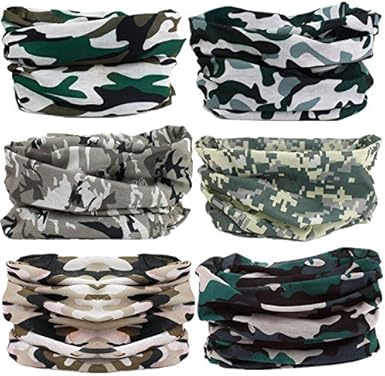 Headwear, Head Wrap, Neck Gaiter, Headband, Fishing Mask, Magic Scarf Face Bandana Mask Neck Tube Balaclava for Sport