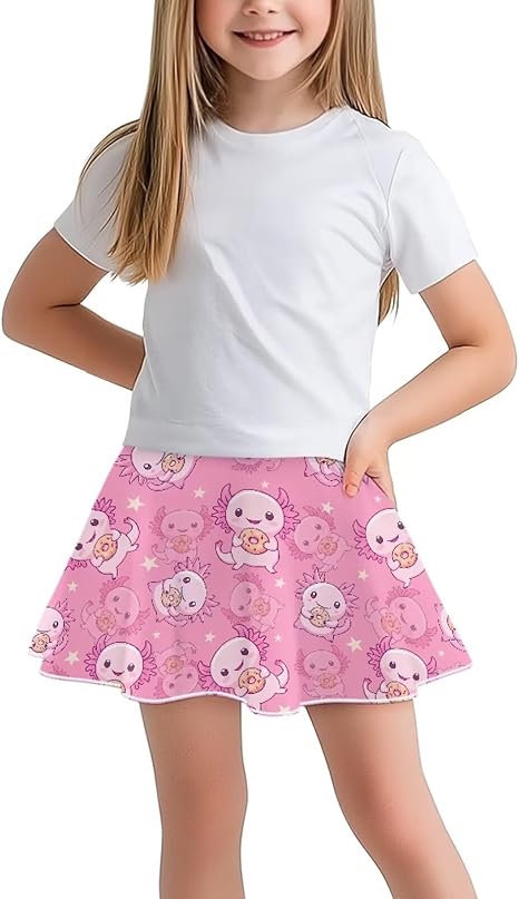 Skirts for Girls High Waist Pickleball Athletic Pleated Skort