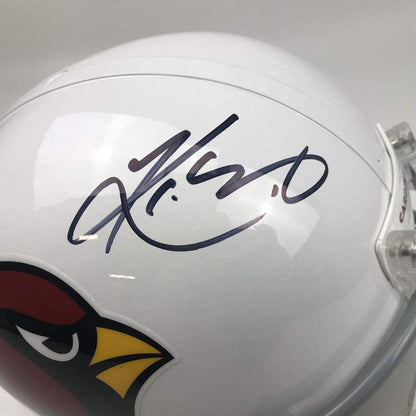 Autographed/Signed Kyler Murray Arizona Cardinals Full Size FS F/S Replica Football Helmet Beckett BAS COA