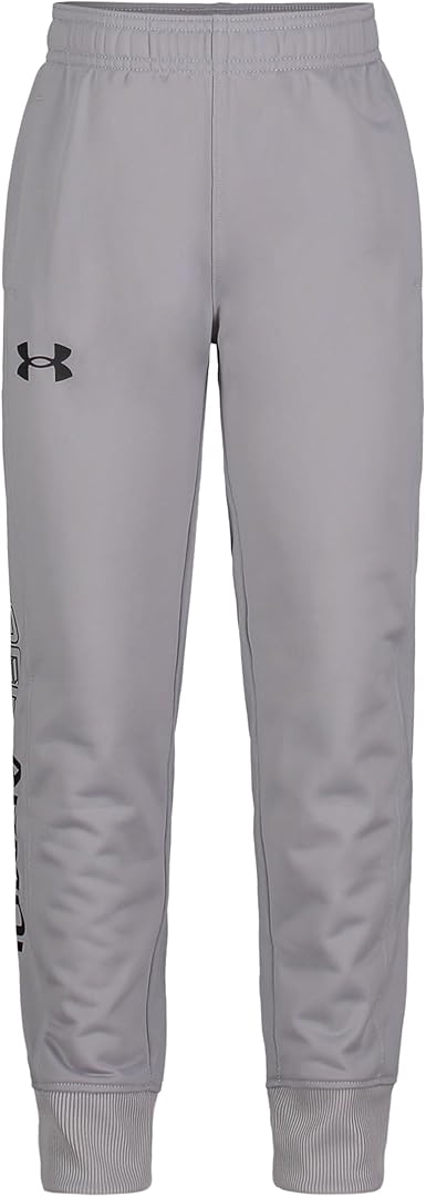 Under Armour Boys' Brawler Joggers, Sweatpants with Elastic Waistband & Pant Leg Logo Design