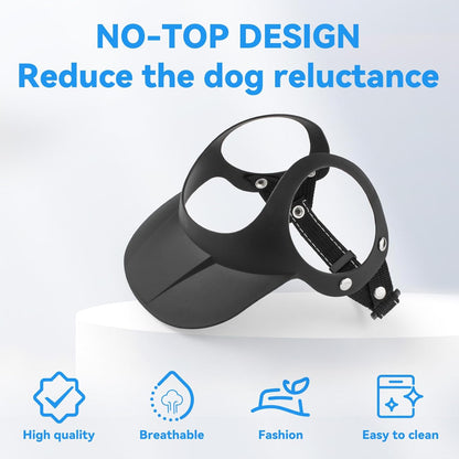 Dog goggle+sunhat sets 3 color