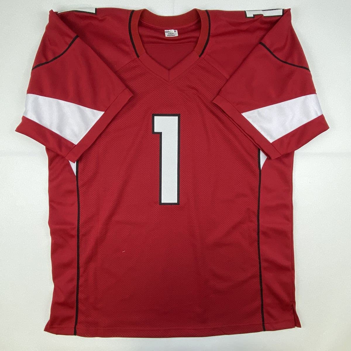 Autographed/Signed Kliff Kingsbury Head Coach Arizona Red Football Jersey JSA COA