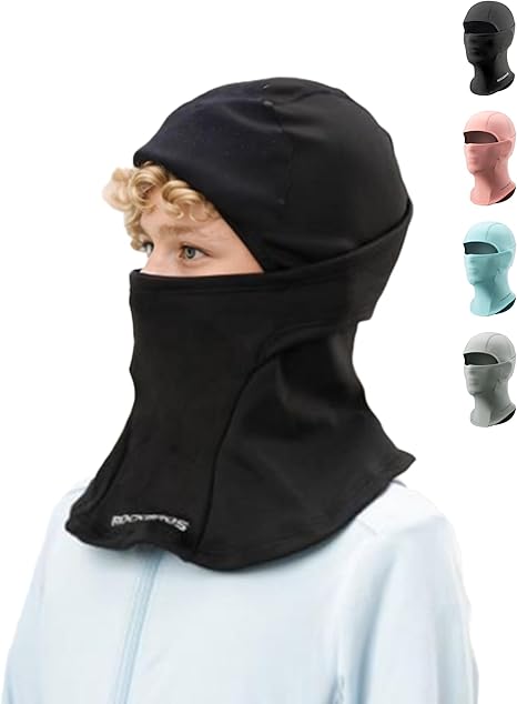 ROCKBROS Ski Mask for Kids Balaclava Windproof Winter Mask for Cold Weather Neck Gaiter for Skiing Snowboarding Outdoor