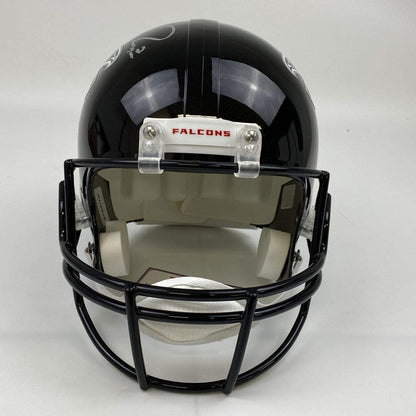 Autographed/Signed Matt Ryan Atlanta Falcons Full Size FS F/S Replica Football Helmet Fanatics COA