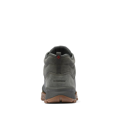 Columbia Men's Fairbanks Mid, Gravel/Dark Moss, 10.5