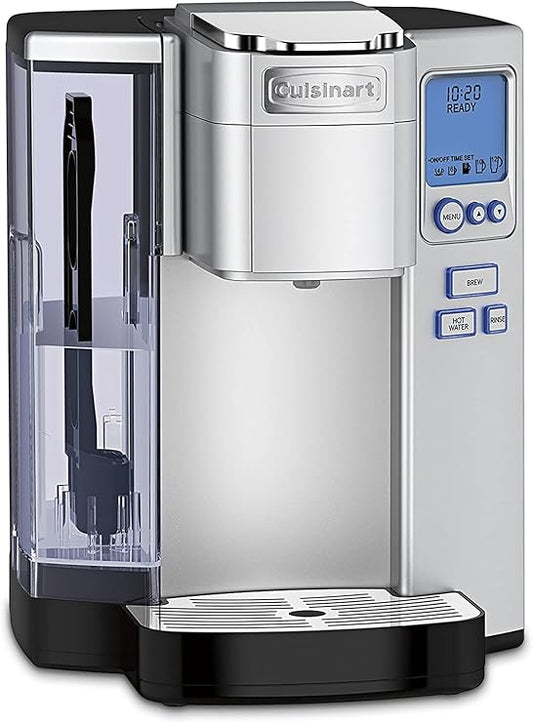 Cuisinart Premium 72-Ounce Coffee Maker | Programmable | Hot Water Dispenser | Stainless Steel | Silver | SS-10P1