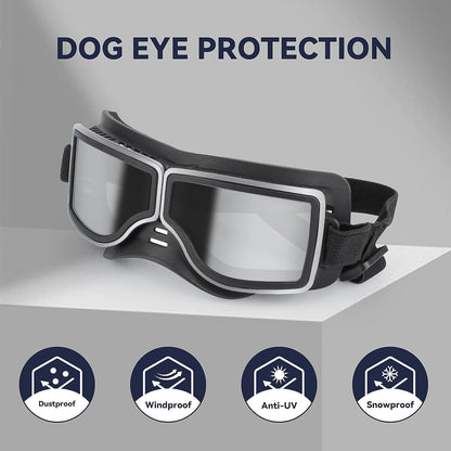 Dog Goggles Medium to Large Breed Pilot Style