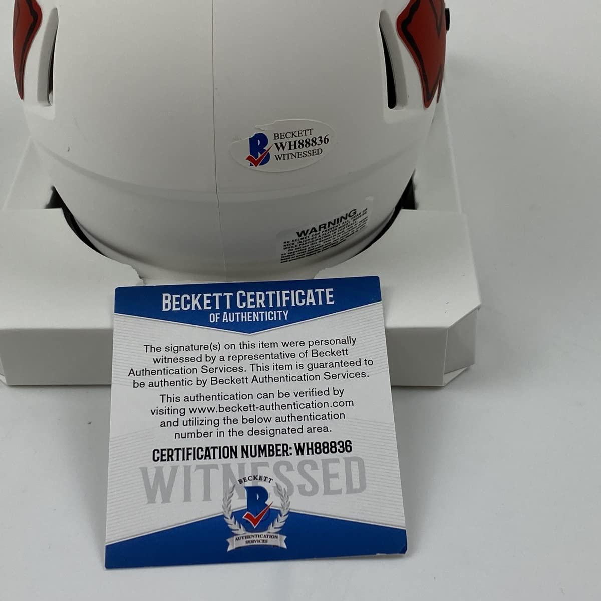 Autographed/Signed Tyreek Hill Kansas City Chiefs Lunar Eclipse Mini Football Helmet Beckett BAS COA