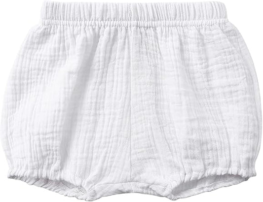 Century Star Baby Bloomers for Toddler Diaper Covers for Girls Ruffle Baby Shorts Infant Solid Underwear Newborn