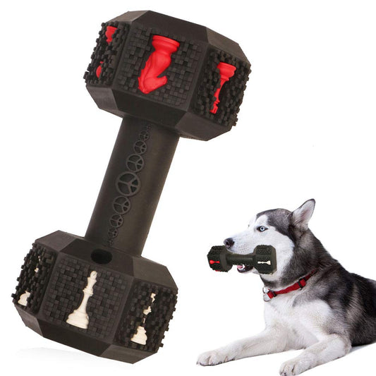 Dog Chew Toys for Aggressive Chewers Non-Toxic Dental Pet Toy forLarge DogsBlack