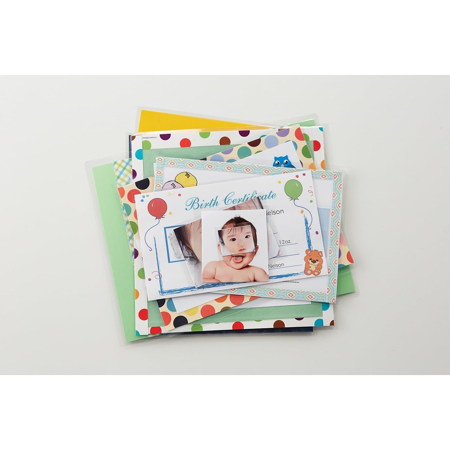 Scotch 3M Self-Sealing Laminating Sheets, 9x12" letter size LS854SS10, 10 sheets