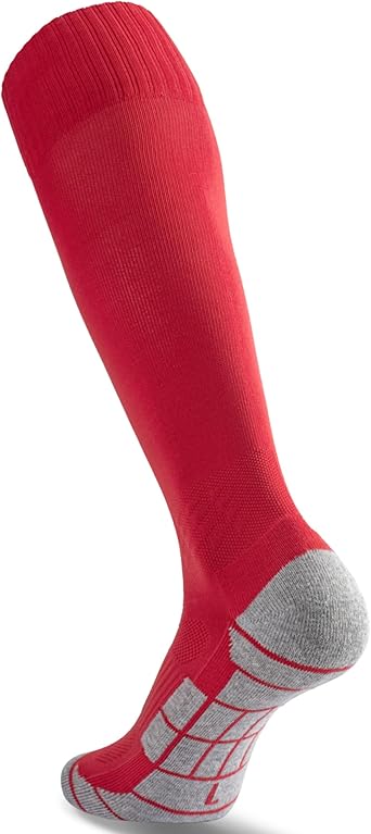 CWVLC Soccer Socks (1/3/5 pairs) Team Sport Knee High Socks for Adult Youth Kids