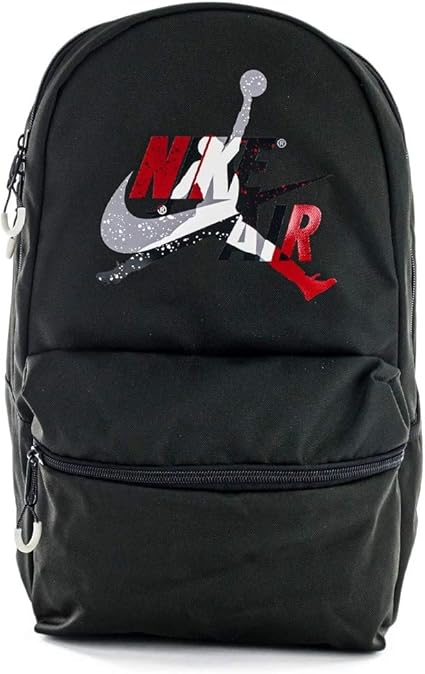 Nike Air Jordan Jumpman Classics Daypack (One Size, Black/Gym Red)
